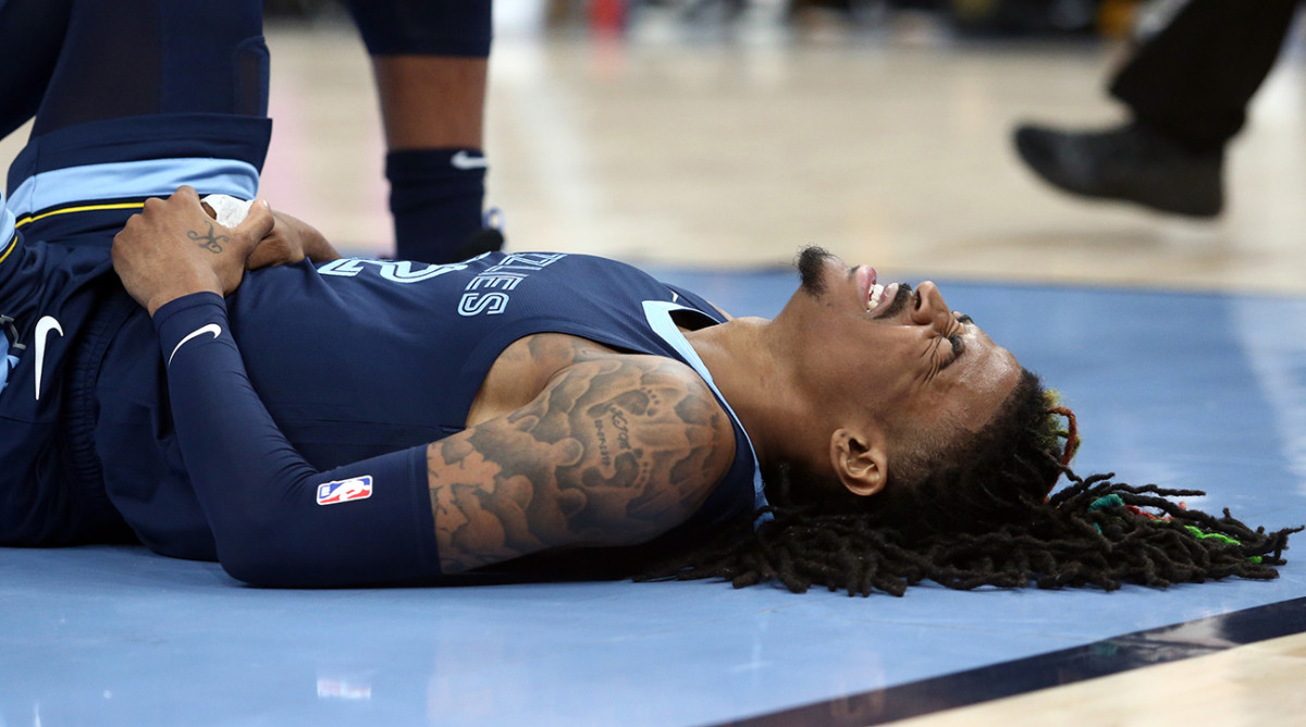 Memphis Grizzlies guard Ja Morant (12).